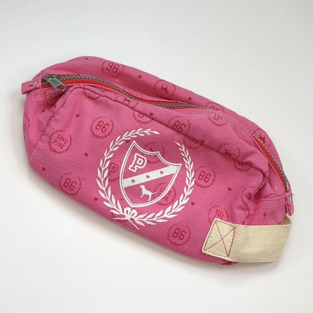 Y2K Vintage Victoria Secret PINK cosmetic bag